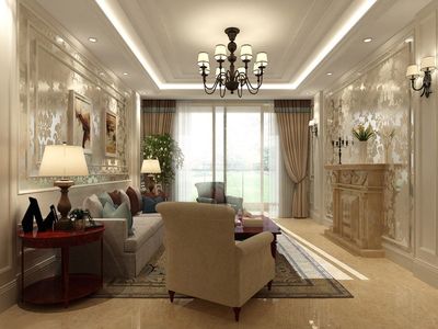 深圳固戍花园161㎡简欧风格四居室 典雅与实用的现代家居美学